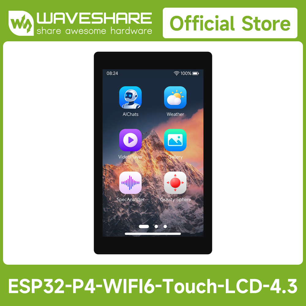 Esp32 P4 - Scheda di sviluppo Waveshare ESP32-P4-WIFI6 da
