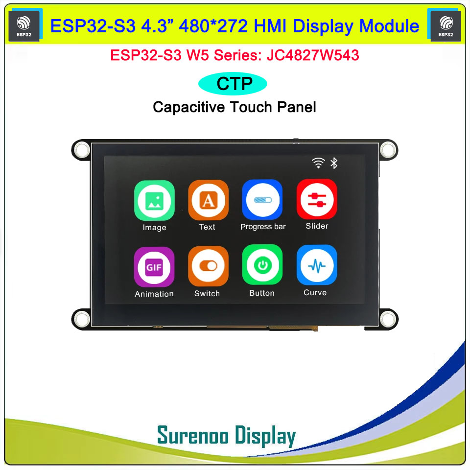 Modulo Display LCD IPS da 4,3  - Esp32 P4 recensione e prezzo