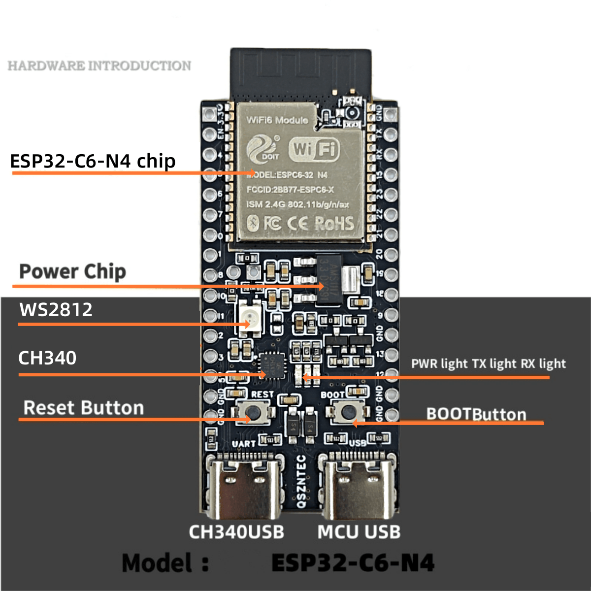 ESP32-C6-DevKitC-1 Scheda cent - Esp32 Devkit recensione e prezzo