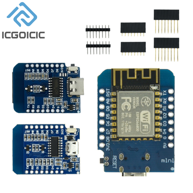 D1 Mini-Mini NodeMcu 4M byte L - Esp8266 Nodemcu recensione e prezzo